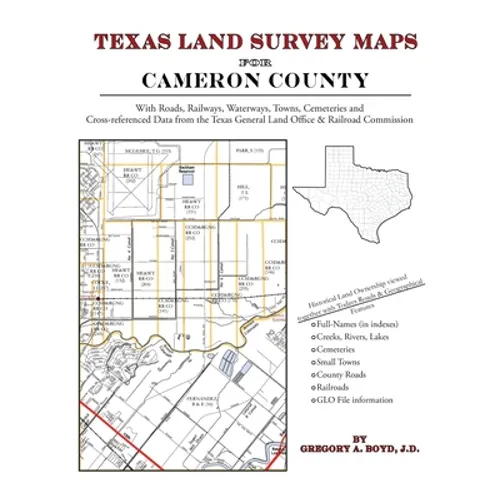 Texas Land Survey Maps for Cameron County