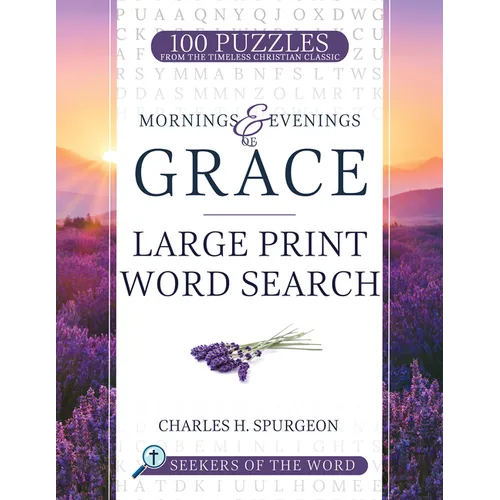 Mornings and Evenings of Grace: Large Print Word Search