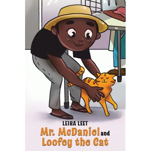 Mr. McDaniel and Loofey the Cat