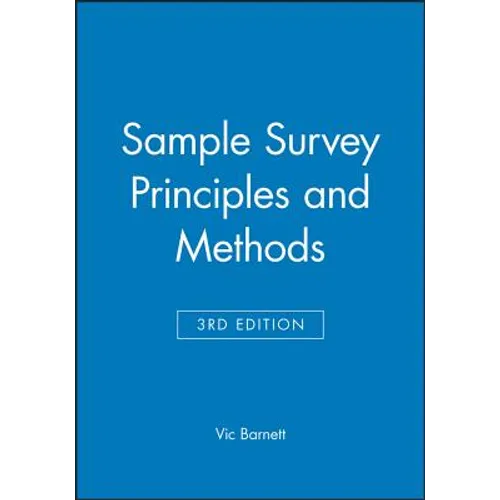 Sample Survey Principles and Methods