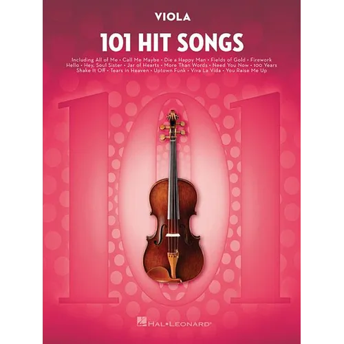 101 Hit Songs: For Viola