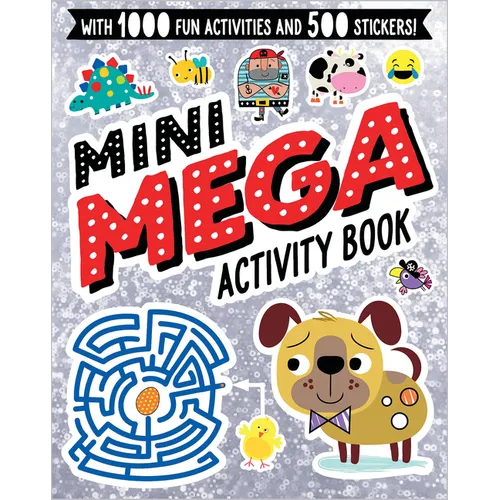 Mini Mega Activity Book (Silver)