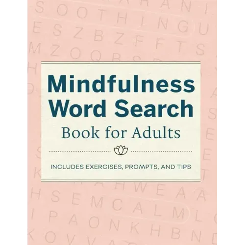 Mindfulness Word Search Book for Adults