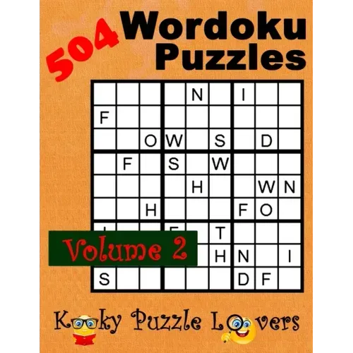 Wordoku, Volume 2: 504 Puzzles