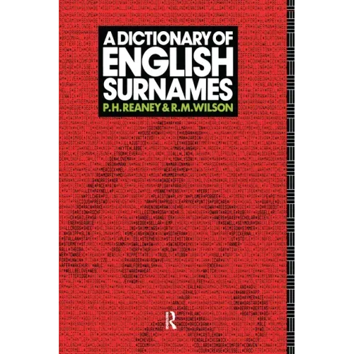 A Dictionary of English Surnames