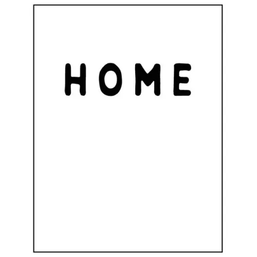 Home: Home Black and white Decorative Book - Perfect for Coffee Tables, End Tables, Bookshelves, Interior Design & Home Stag