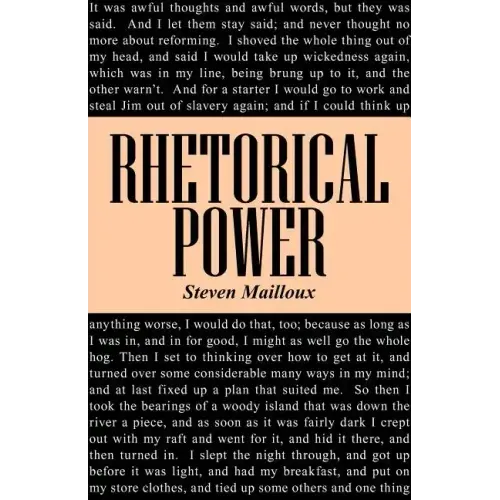 Rhetorical Power