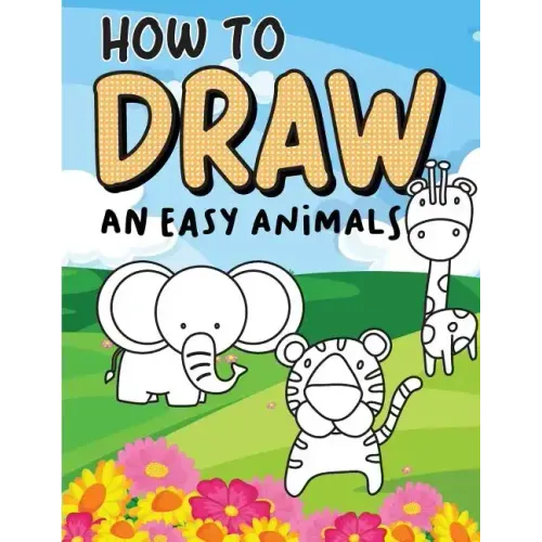 How to draw an easy Animals: Step by Step, Large Drawing books for kids