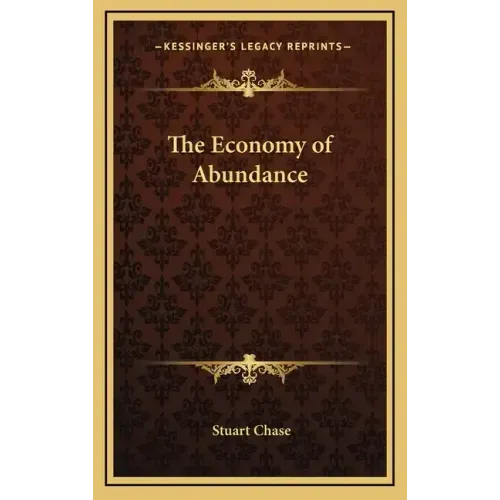 The Economy of Abundance