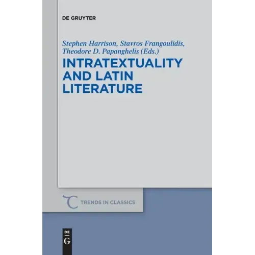 Intratextuality and Latin Literature