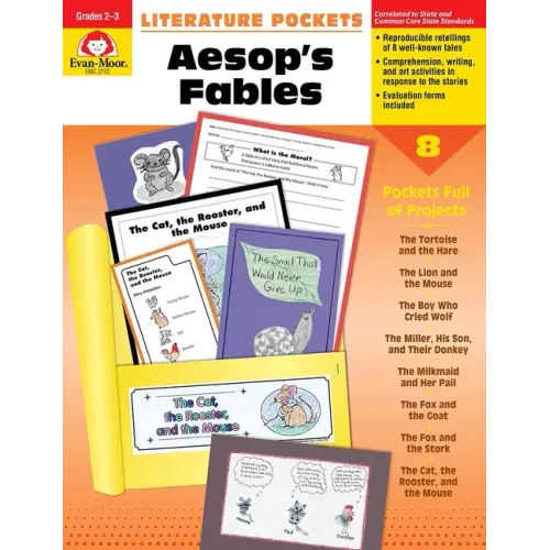 Literature Pockets: Aesop's Fables, Grade 2 - 3 Teacher Resource