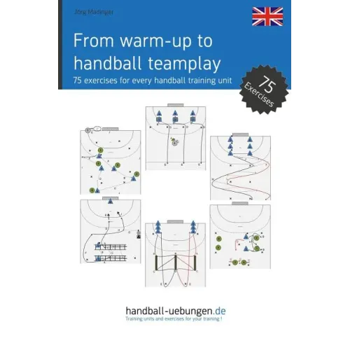 From warm-up to handball team play: 75 exercises for every handball training unit