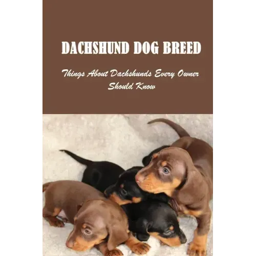 Dachshund Dog Breed: Things About Dachshunds Every Owner Should Know: Can You Breed A Mini Dachshund With A Standard