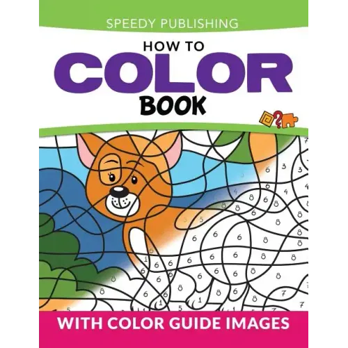 How To Color Book: With Color Guide Images