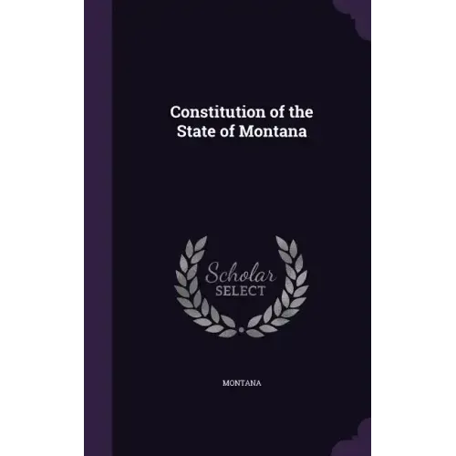 Constitution of the State of Montana