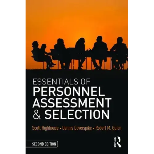 Essentials of Personnel Assessment and Selection