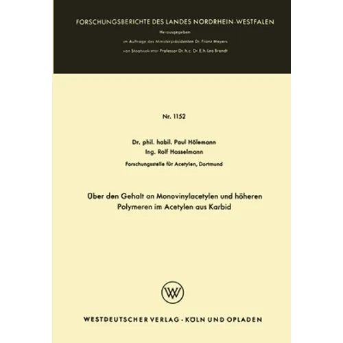 Über den Gehalt an Monovinylacetylen und höheren Polymeren im Acetylen aus Karbid
