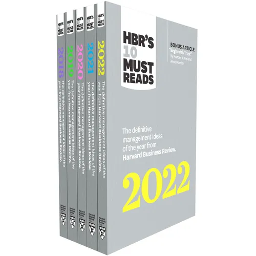 5 Years of Must Reads from Hbr: 2022 Edition (5 Books)