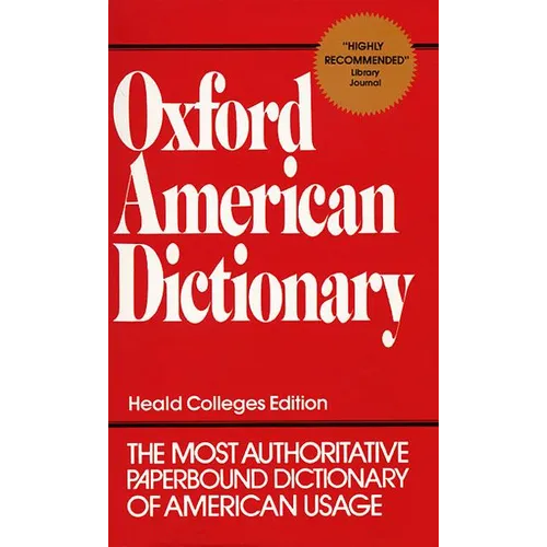 Oxford American Dictionary