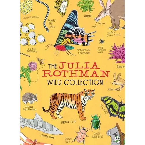 The Julia Rothman Wild Collection: Ocean Anatomy, Wildlife Anatomy, Insect Anatomy