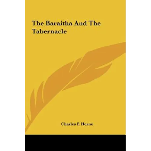 The Baraitha And The Tabernacle