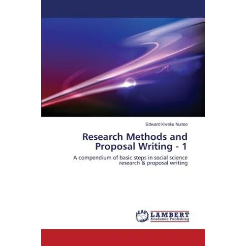 Research Methods and Proposal Writing - 1