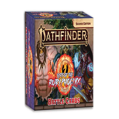 Pathfinder Rpg: Fists of the Ruby Phoenix Battle Cards (P2)
