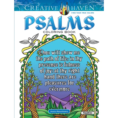 Creative Haven Psalms Coloring Book