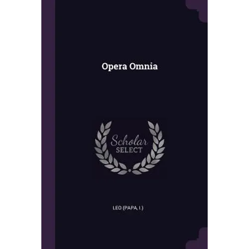 Opera Omnia