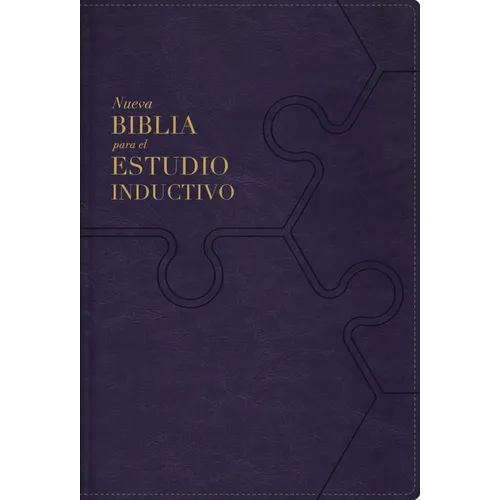 Nbla, Nueva Biblia Para El Estudio Inductivo, Leathersoft, Interior a DOS Colores, Morado, Comfort Print