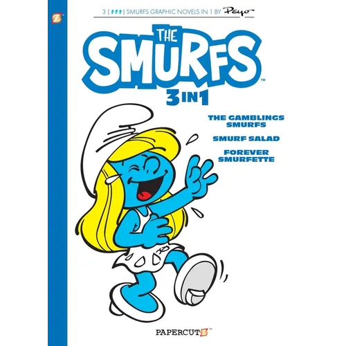 The Smurfs 3-In-1 Vol. 9: Collecting the Gambling Smurfs, Smurf Salad and Forever Smurfette