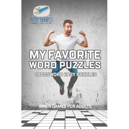My Favorite Word Puzzles Crossword Easy Puzzles Brain Games for Adults