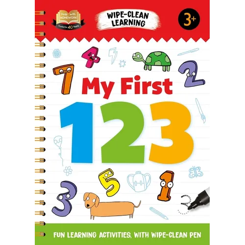 Help with Homework My First 123: Fun Learning Activities with Wipe-Clean Pen