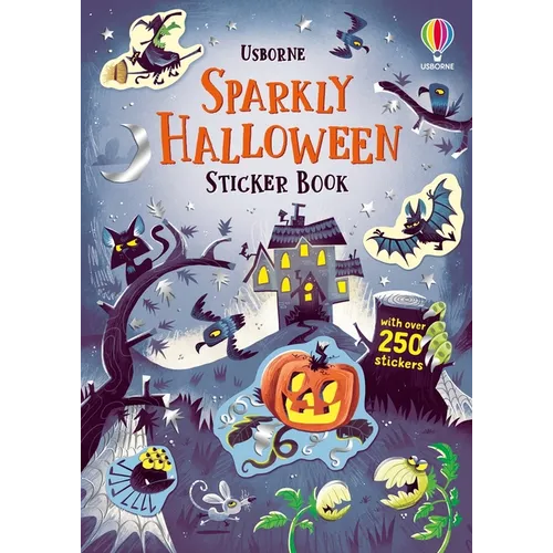 Sparkly Halloween Sticker Book: A Halloween Book for Kids