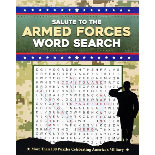 Salute to the Armed Forces Word Search