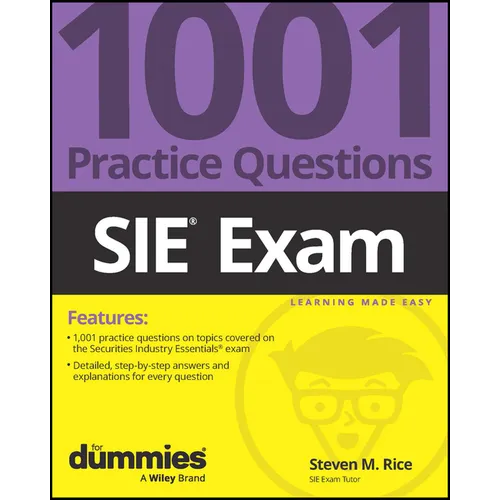 Sie Exam: 1001 Practice Questions for Dummies
