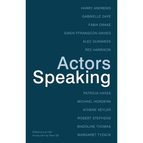 Actors Speaking