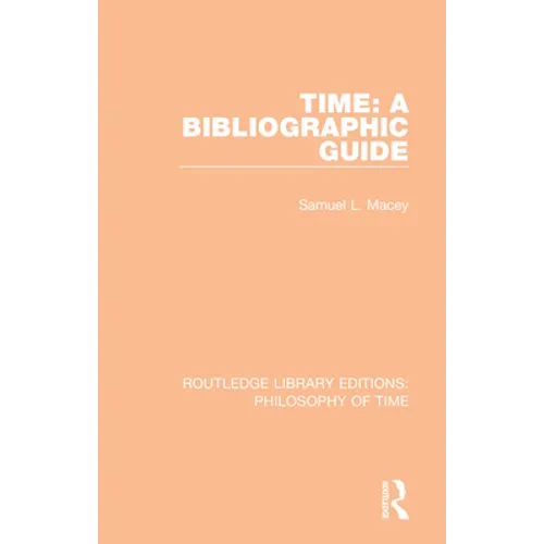 Time: A Bibliographic Guide