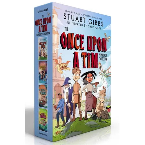 The Once Upon a Tim Paperback Collection (Boxed Set): Once Upon a Tim; The Labyrinth of Doom; The Sea of Terror; The Quest of Danger