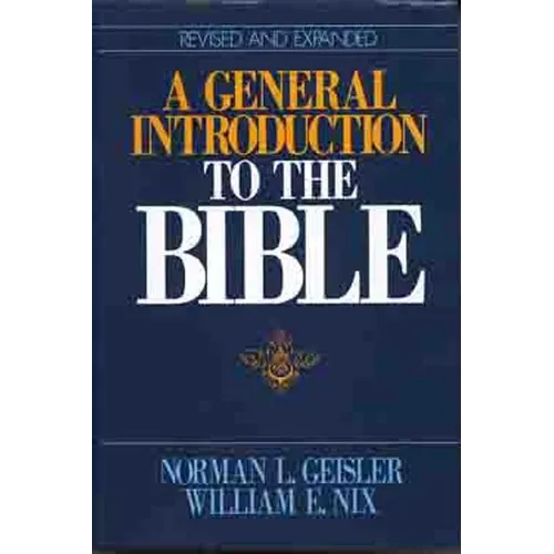 A General Introduction to the Bible