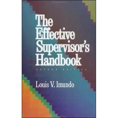 Effective Supervisor's Handbook