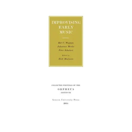 Improvising Early Music