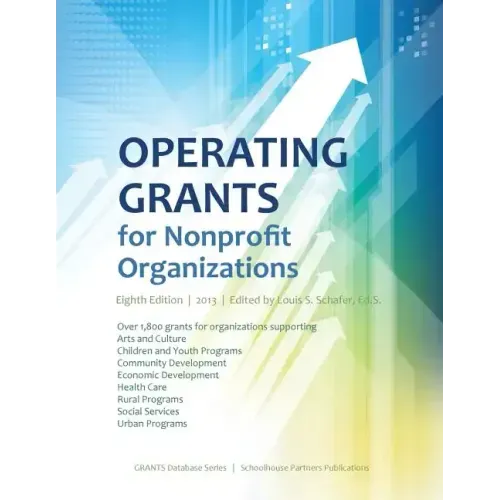 Operating Grants for Nonprofit Organizations 2013