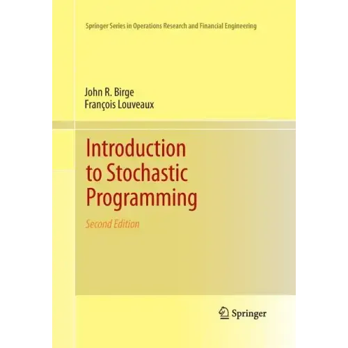 Introduction to Stochastic Programming