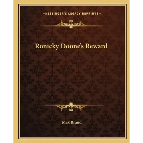 Ronicky Doone's Reward