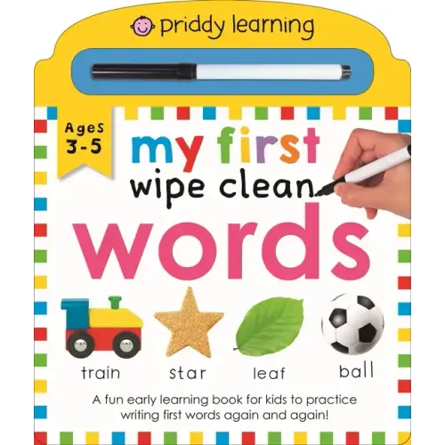 My First Wipe Clean Words (Priddy Smart): A Fun Early Learning Book
