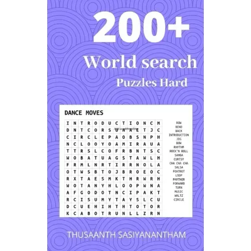 200+ Difficult World search Puzzles Hard: World search puzzle book for Kids & adults