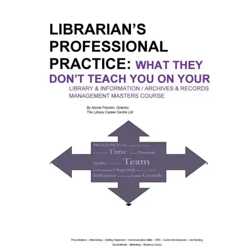 Librarian's Professional Practice: What They Don't Teach You On Your Information Management Masters Course