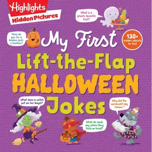 Hidden Pictures My First Lift-The-Flap Halloween Jokes: Halloween Humor for Kids, Lift the Flap and Find Over 130 Objects, 24-Pages of Halloween Jokes