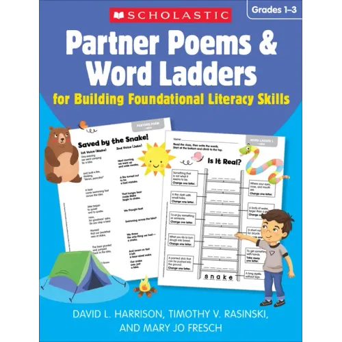 Partner Poems & Word Ladders for Building Foundational Literacy Skills: Grades 1-3
